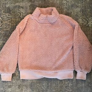 Pink cozy sweatshirt!